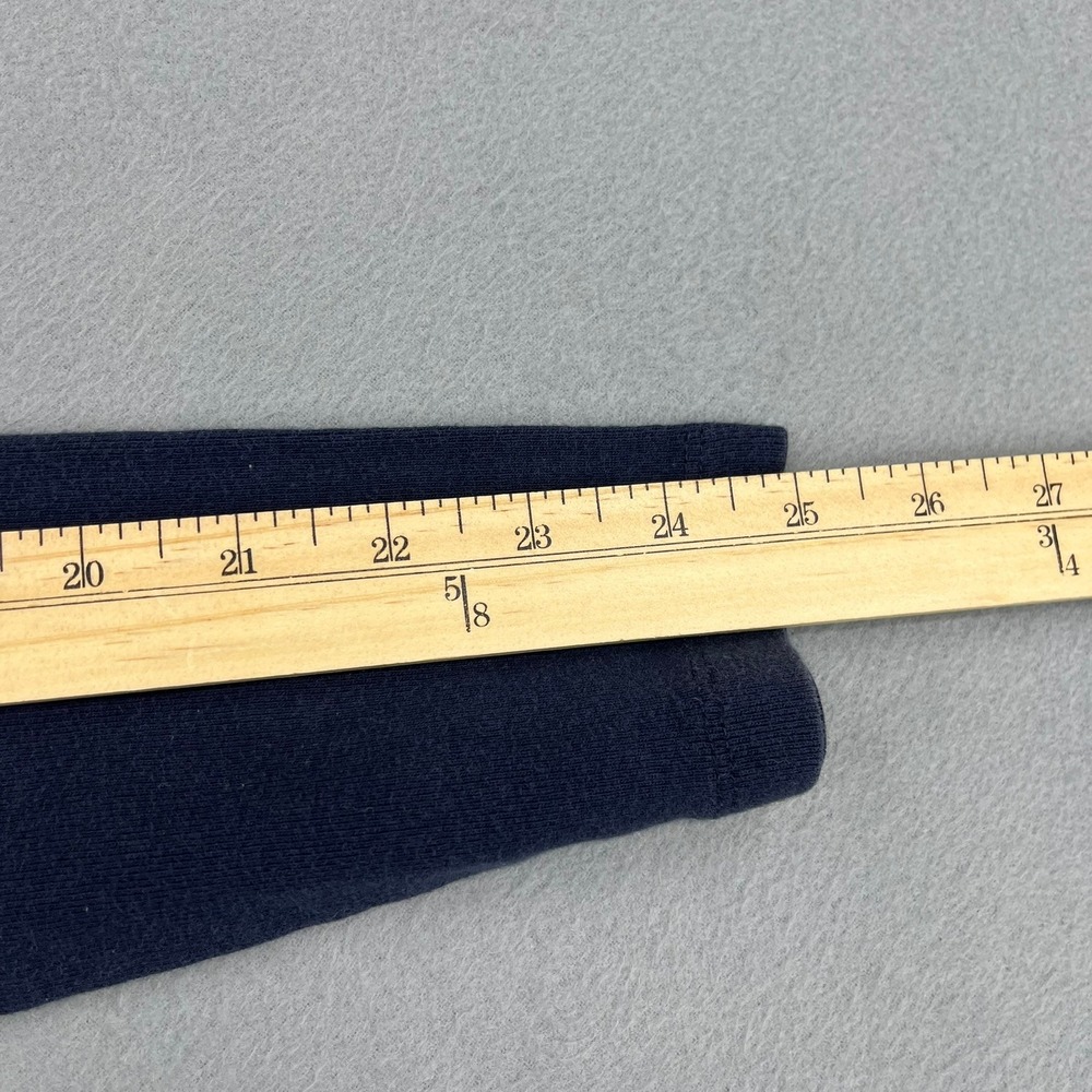 Tommy Girl Jeans Vintage Navy Blue Long Sleeve Rhinestone Star Shirt Womens M - Picture 13 of 13